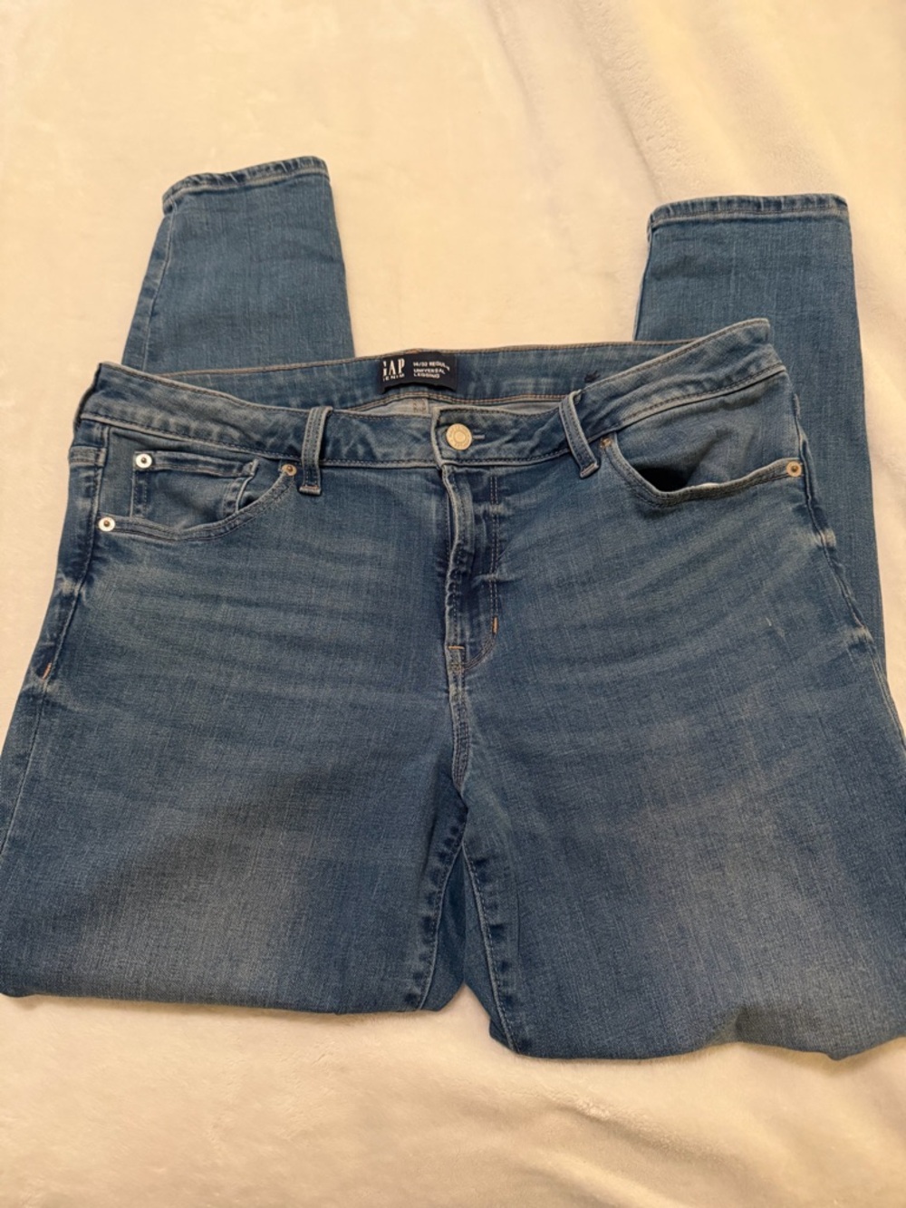 Gap Denim Universal Legging Jeans Women’s 14/32 Regular Light Wash Skinny